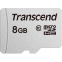 Carte mémoire 8GB MicroSD Transcend (TS8GUSD300S)