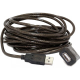Pagarinātāja kabelis Gembird USB 2.0 A (M) - A (F), 15m (UAE-01-15M)