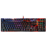 Tastatūra A4Tech Bloody B810R Battlefield Black
