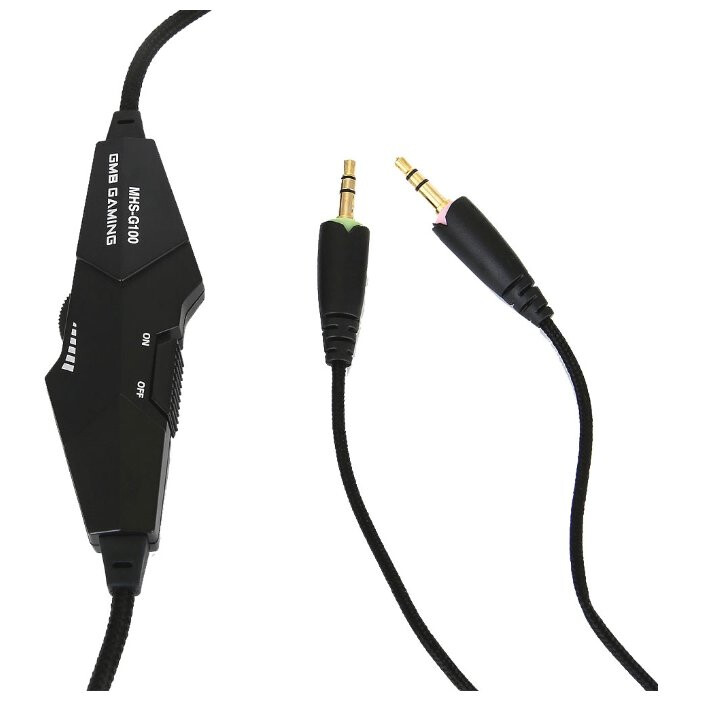 Garnitūra Gembird MHS-G100 Black/Orange - foto 3