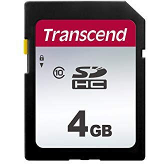 Carte mémoire 4GB SD Transcend 300S (TS4GSDC300S)