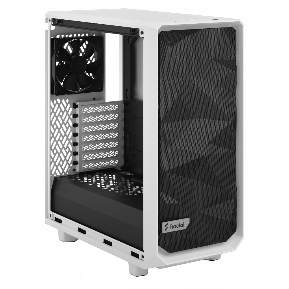 Datoru korpuss Fractal Design Meshify 2 Compact TG White - FD-C-MES2C-05 - foto 4