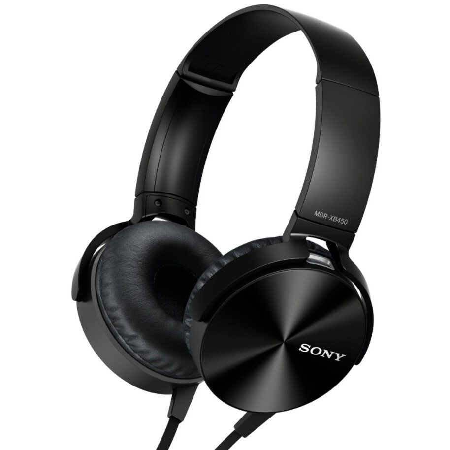 Garnitūra Sony MDR-XB450AP Black