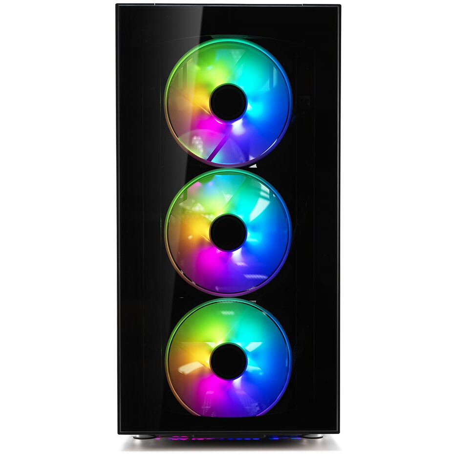 Datoru korpuss Fractal Design Define S2 Vision RGB TG Blackout - FD-CA-DEF-S2V-RGB-BKO-TGD - foto 8