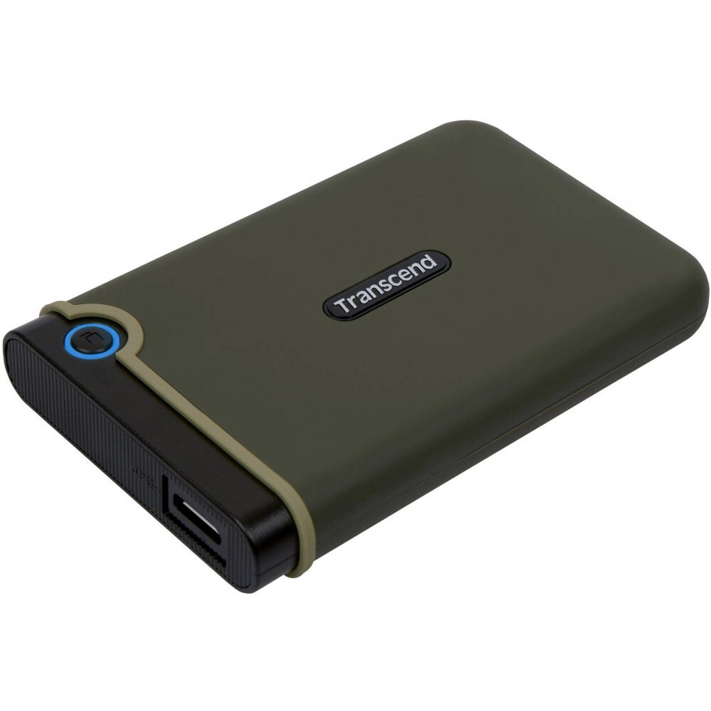 Ārējie cietie diski un SSD 1Tb Transcend StoreJet 25M3 Military Green (TS1TSJ25M3G)