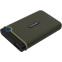 Ārējie cietie diski un SSD 1Tb Transcend StoreJet 25M3 Military Green (TS1TSJ25M3G)