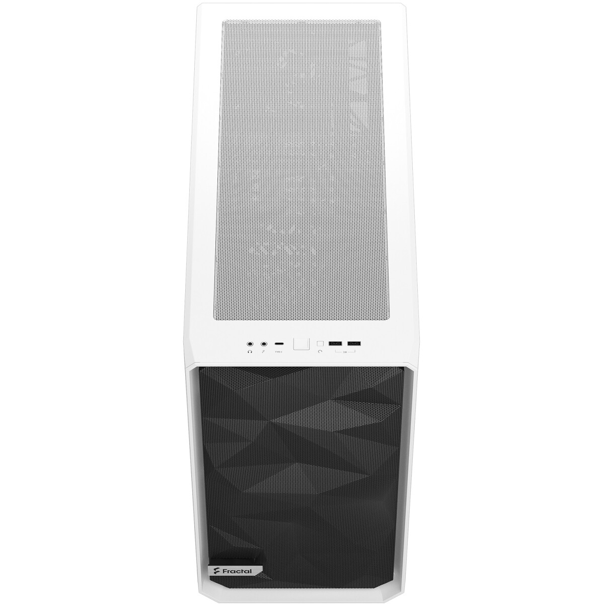 Datoru korpuss Fractal Design Meshify 2 Clear TG White - FD-C-MES2A-05 - foto 3