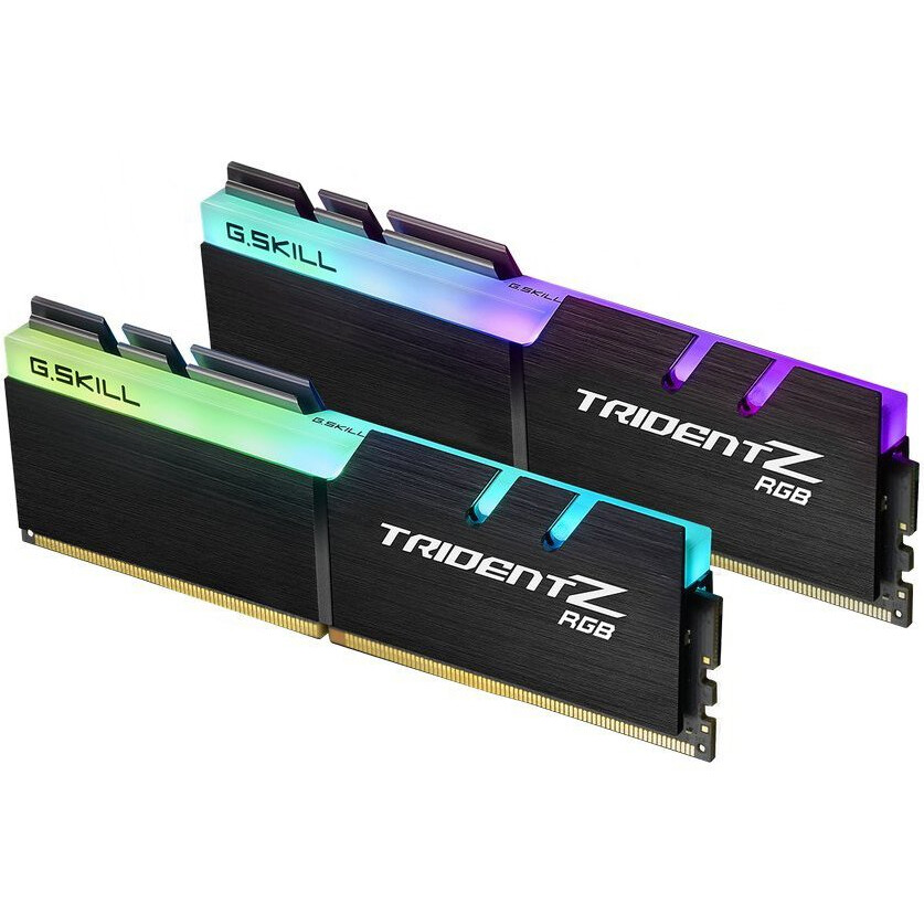 Operatīvā atmiņa G.Skill Trident Z RGB 32Gb 3200MHz DDR4 CL16 KIT of 2x16GB (F4-3200C16D-32GTZR)