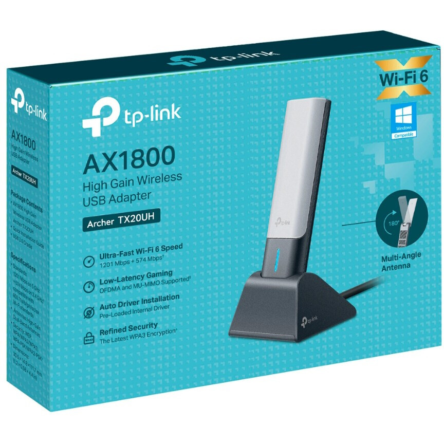 Wi-Fi adapter TP-Link Archer TX20UH - photo 3