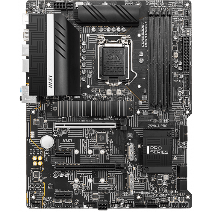 Pamatplate MSI Z590-A PRO