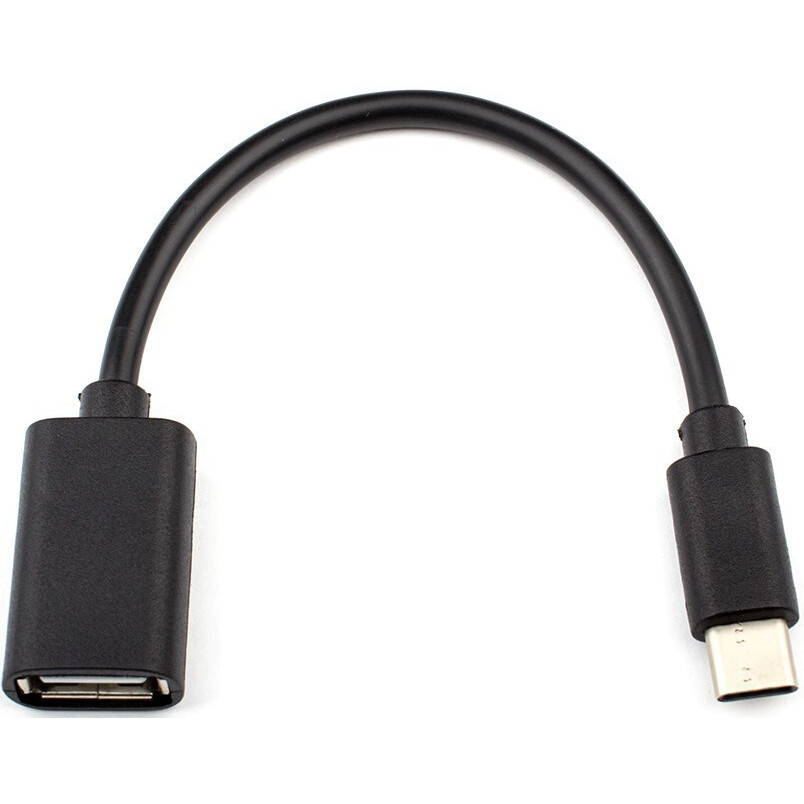Pārejas savienojums USB A (F) - USB Type-C, 0.1m, ATCOM AT4716