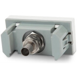 TV rozete Hyperline M45/2-PAL-WH