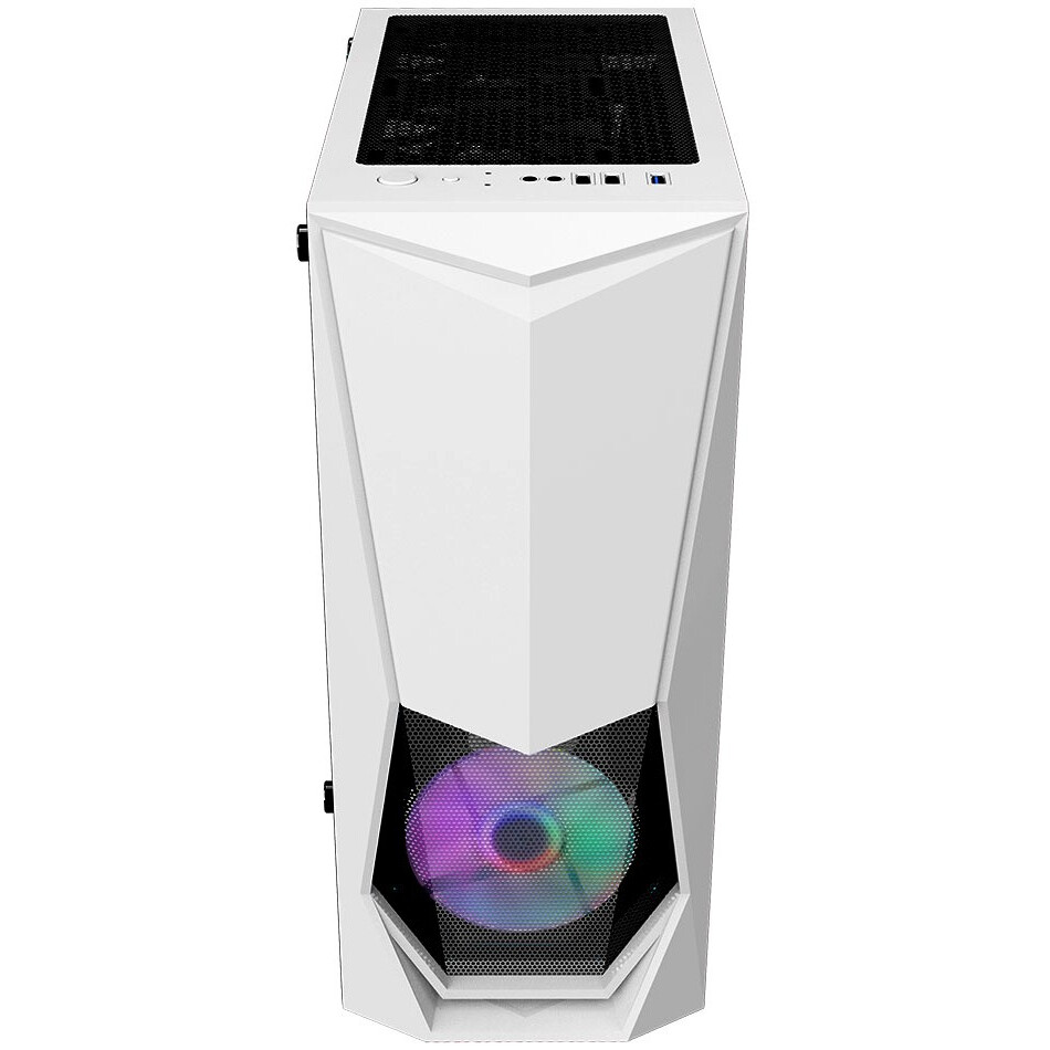 Datoru korpuss 1STPLAYER DK-3 White - FP_DK-3-WH-3G6 - foto 2