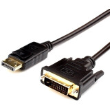 Kabelis DisplayPort (M) - DVI (M), 1.8m, ATCOM AT9504