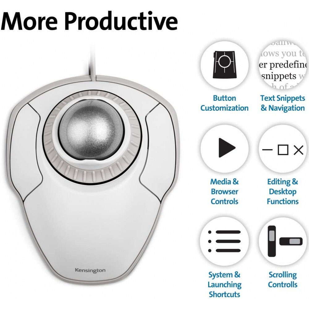 Trekbols Kensington Orbit Optical with Scroll Ring - K72500WW - foto 3