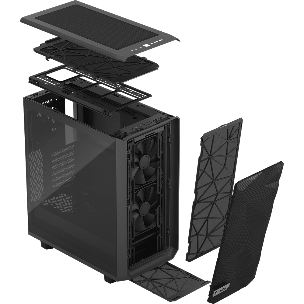 Boitiers PC Fractal Design Meshify 2 Compact TG Light Tint Gray - FD-C-MES2C-04 - photo 17