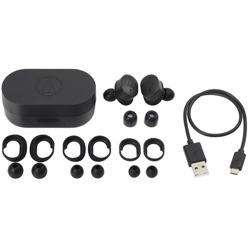 Kopfhörer-Set Audio-Technica ATH-SPORT7TW Black - ATH-SPORT7TWBK - Foto 7