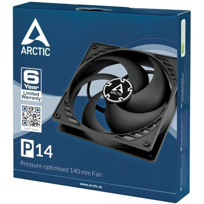 Case fan Arctic P14 Black/Black - ACFAN00123A - photo 3