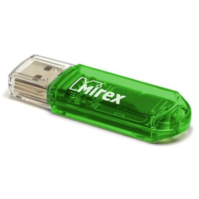USB zibatmiņa 8Gb Mirex Elf Green - 13600-FMUGRE08