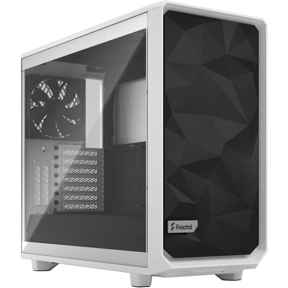 Datoru korpuss Fractal Design Meshify 2 Clear TG White - FD-C-MES2A-05