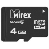 Atmiņas kartes 4Gb MicroSD Mirex (13612-MC10SD04)