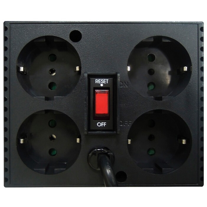 Sprieguma stabilizators Powercom TCA-3000 Black - foto 2