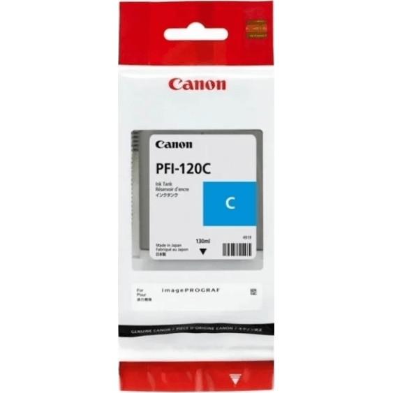 cartouche dencre Canon PFI-120 Cyan 130ml - 2886C001 - photo 2