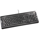Tastatūra Delux K5015 Black PS/2