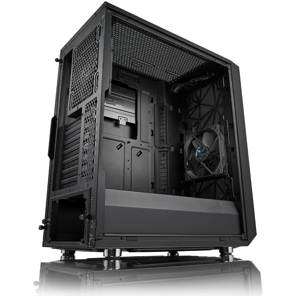 Datoru korpuss Fractal Design Meshify C Black - FD-CA-MESH-C-BKO - foto 8