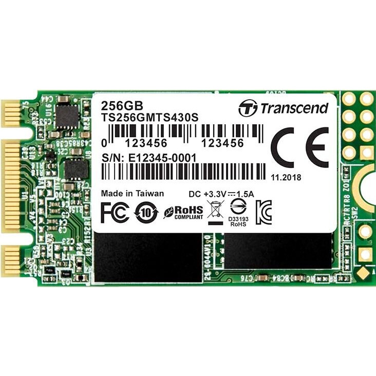 SSD-Speicher 256GB Transcend 430S (TS256GMTS430S)