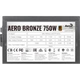Barošanas bloks 750W AeroCool Aero Bronze