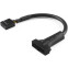 Pārejas savienojums USB 2.0 8-pin - USB 3.0 19-pin for motherboard, 15cm, Greenconnect GCR-U2U3 - foto 2