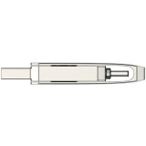USB zibatmiņa 64Gb Netac U782C Silver (NT03U782C-064G-30PN)