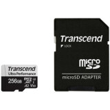 Atmiņas kartes 256Gb MicroSD Transcend + SD adapter (TS256GUSD340S)