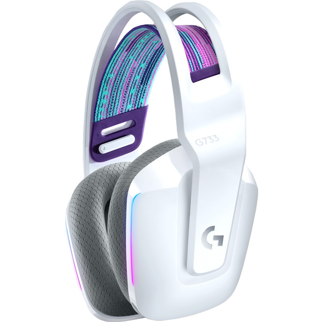 Garnitūra Logitech Wireless Gaming Headset G733 White (981-000883) - foto 2