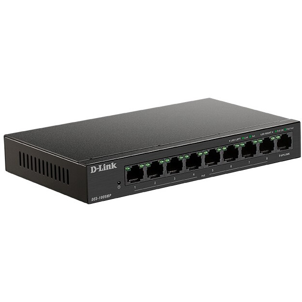 Slēdzis (komutators) D-Link DES-1009MP