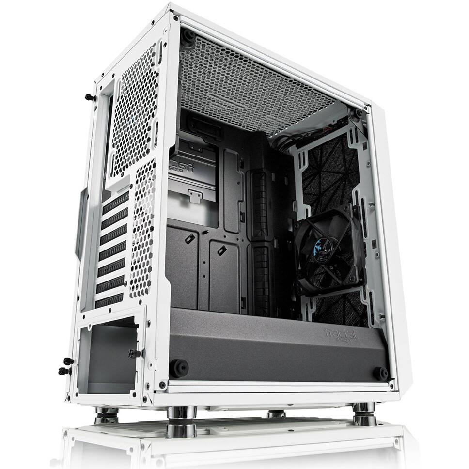 Datoru korpuss Fractal Design Meshify C TG White - FD-CA-MESH-C-WT-TGC - foto 5