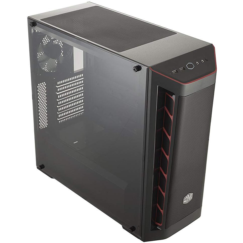 Datoru korpuss Cooler Master MasterBox MB511 Black/Red (MCB-B511D-KANN-S00) - foto 2