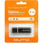 USB zibatmiņa 8Gb QUMO Optiva 01 Black - QM8GUD-OP1-black