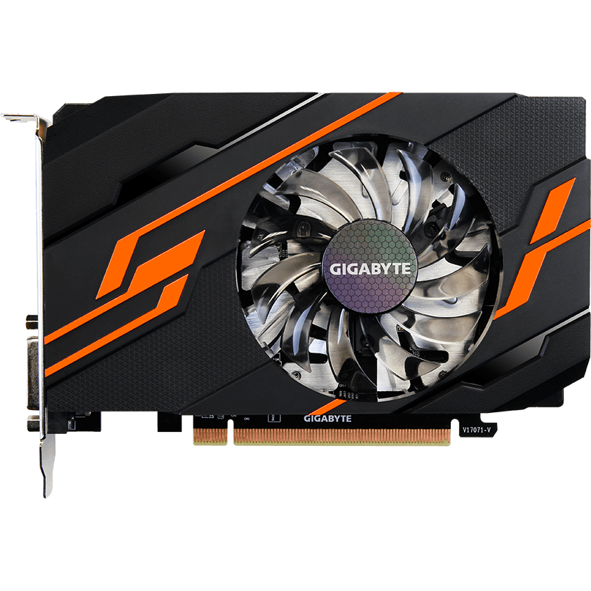 Videokarte NVIDIA GeForce GT 1030 Gigabyte 2Gb (GV-N1030OC-2GI) - foto 2