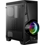 Datoru korpuss AeroCool Aero Engine RGB Tempered Glass Black (EN56371)