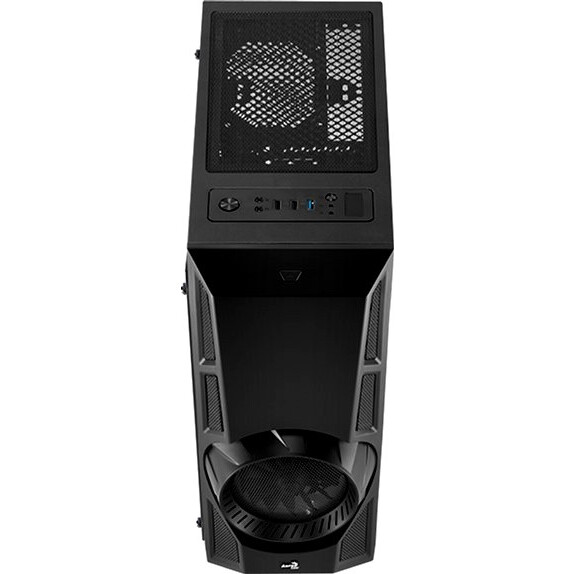 Datoru korpuss AeroCool Aero Engine RGB Tempered Glass Black - EN56371 - foto 7