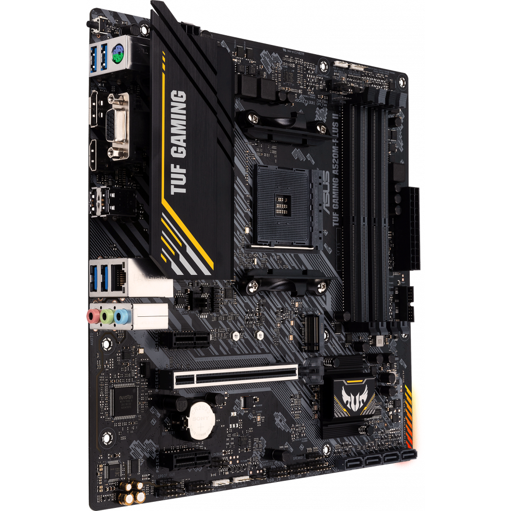 Pamatplate ASUS TUF GAMING A520M-PLUS II (TUF GAMING A520M-PLUS II) - foto 2