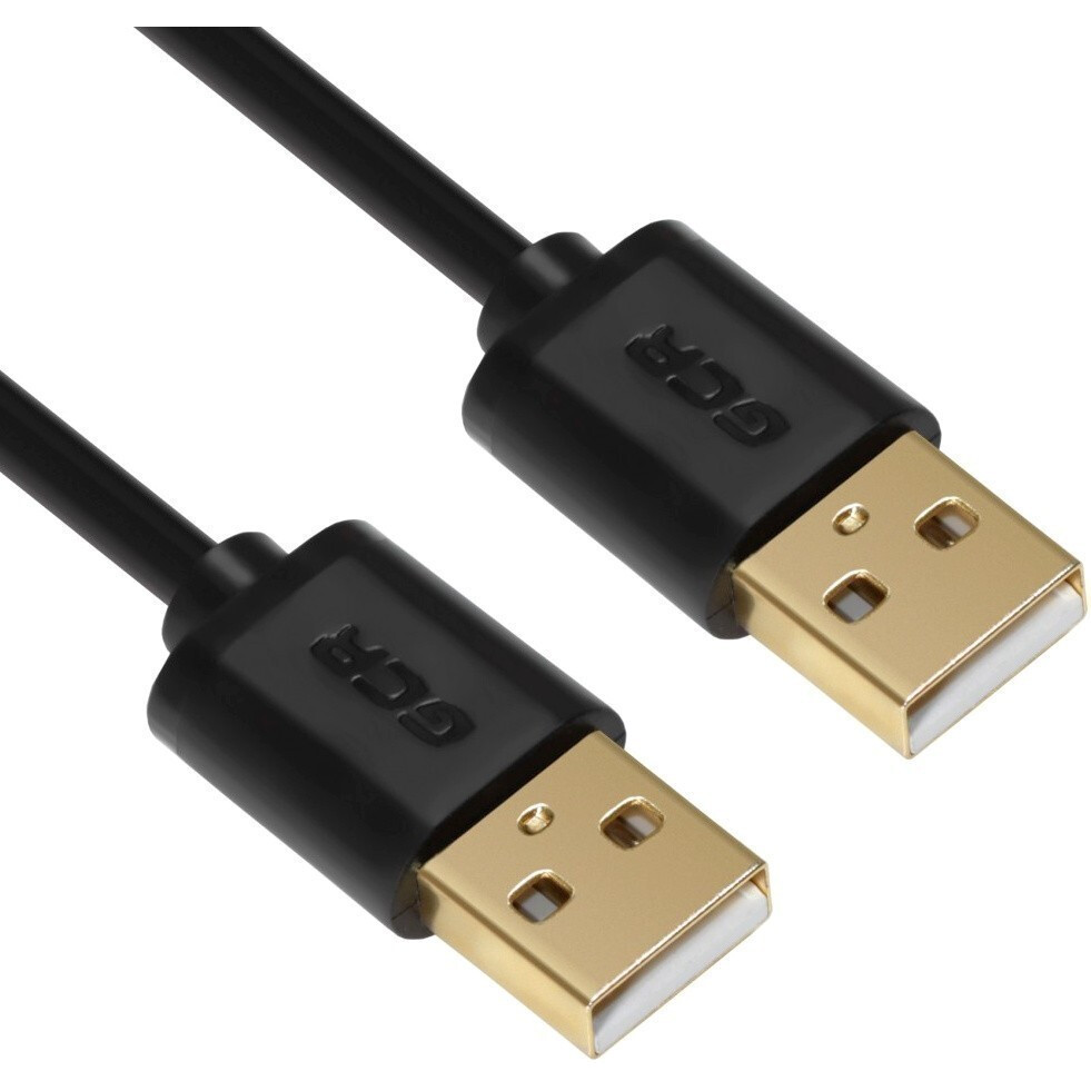 Kabelis USB 2.0 A (M) - A (M), 2m, Greenconnect GCR-UM5M-BB2S-2.0m
