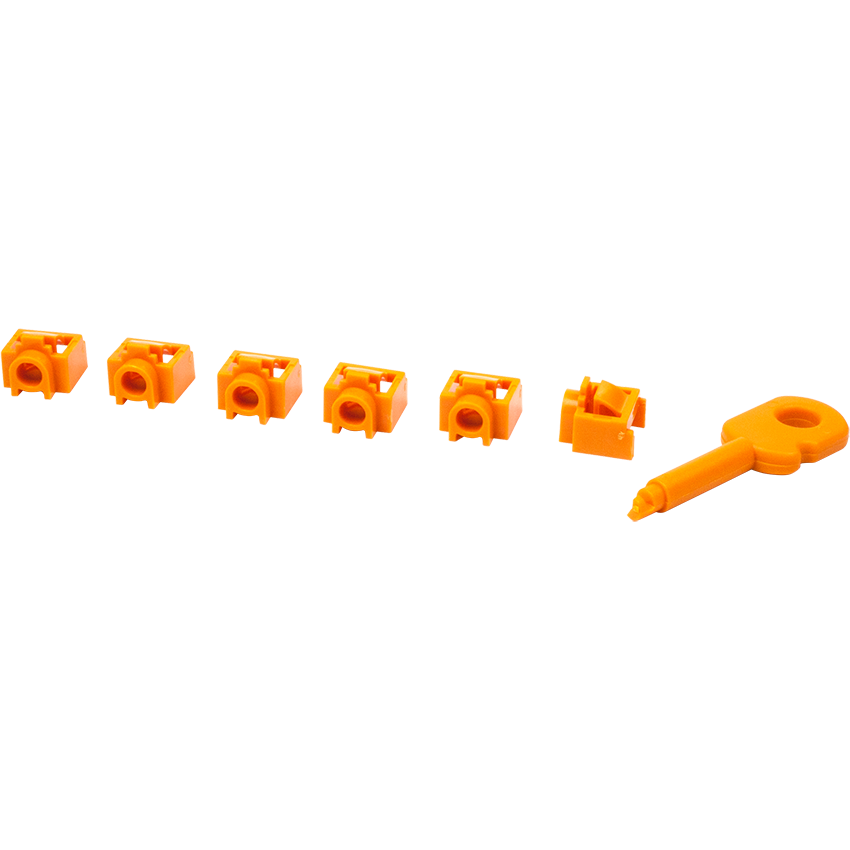 Aizbāznis Lanmaster LAN-SEC45-PL-SET-OR