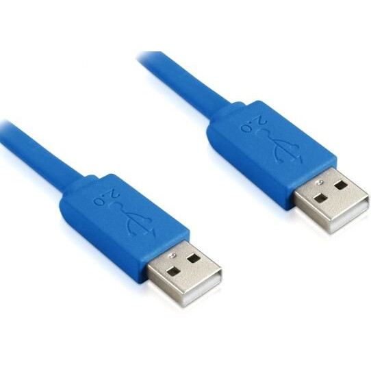 Kabelis USB 2.0 A (M) - A (M), 1m, Greenconnect GCR-UM4MF-BD-1.0m