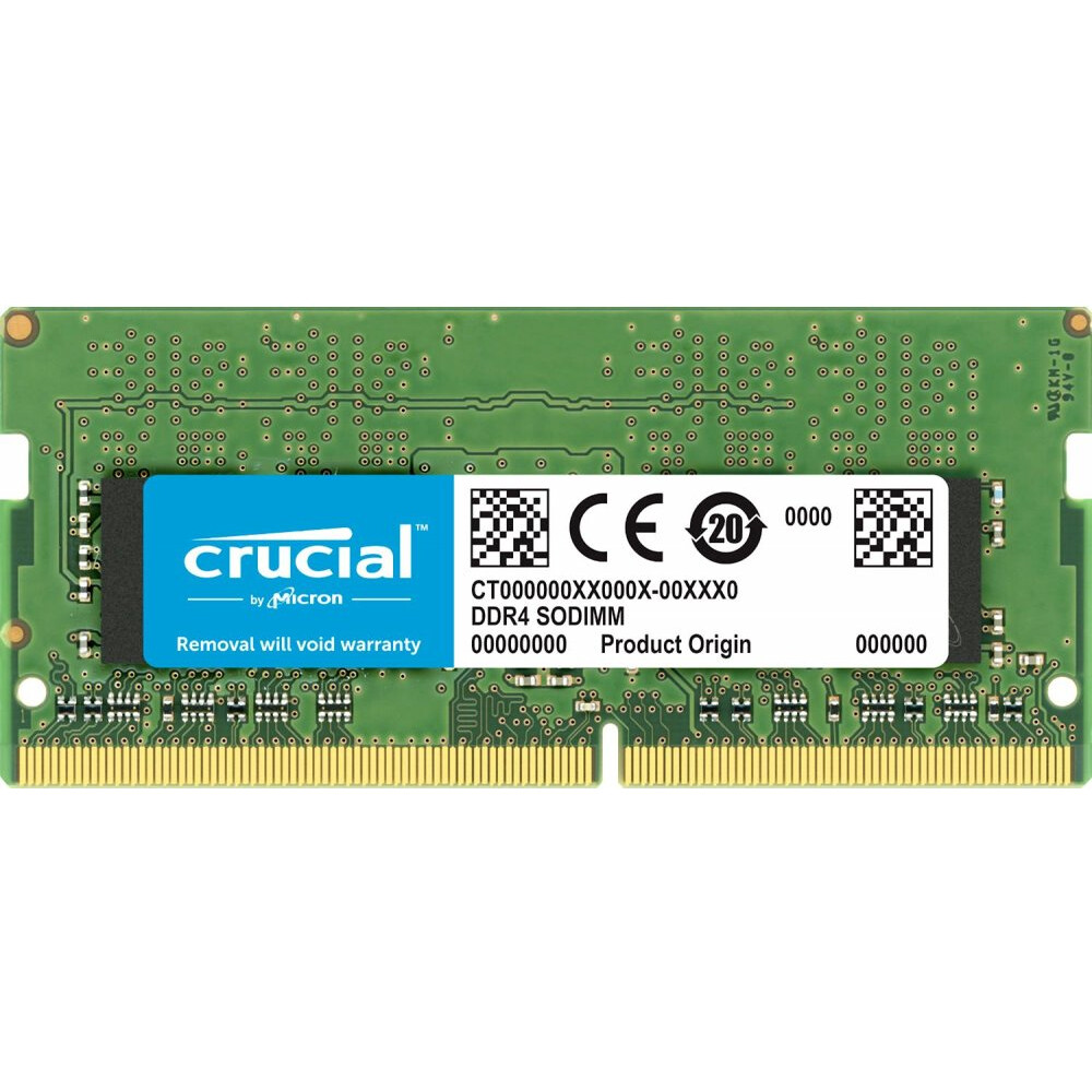 Operatīvā atmiņa 8Gb DDR4 2666MHz Crucial SO-DIMM (CT8G4SFRA266)