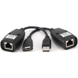 USB pagarinātājs Gembird USB 2.0 A (M) - LAN - USB 2.0 A (F) (UAE-30M)