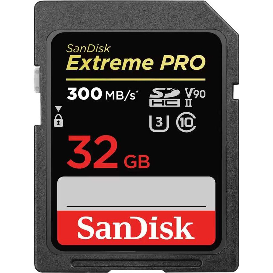 Atmiņas kartes 32Gb SD SanDisk Extreme Pro (SDSDXDK-032G-GN4IN)