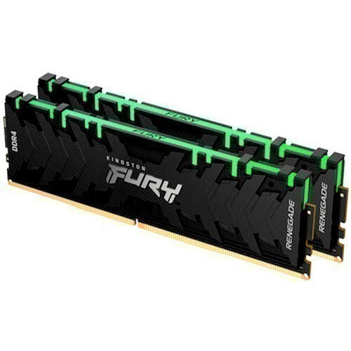 Operatīvā atmiņa 64Gb DDR4 3200MHz Kingston Fury Renegade RGB (KF432C16RBAK2/64) (2x32Gb KIT)